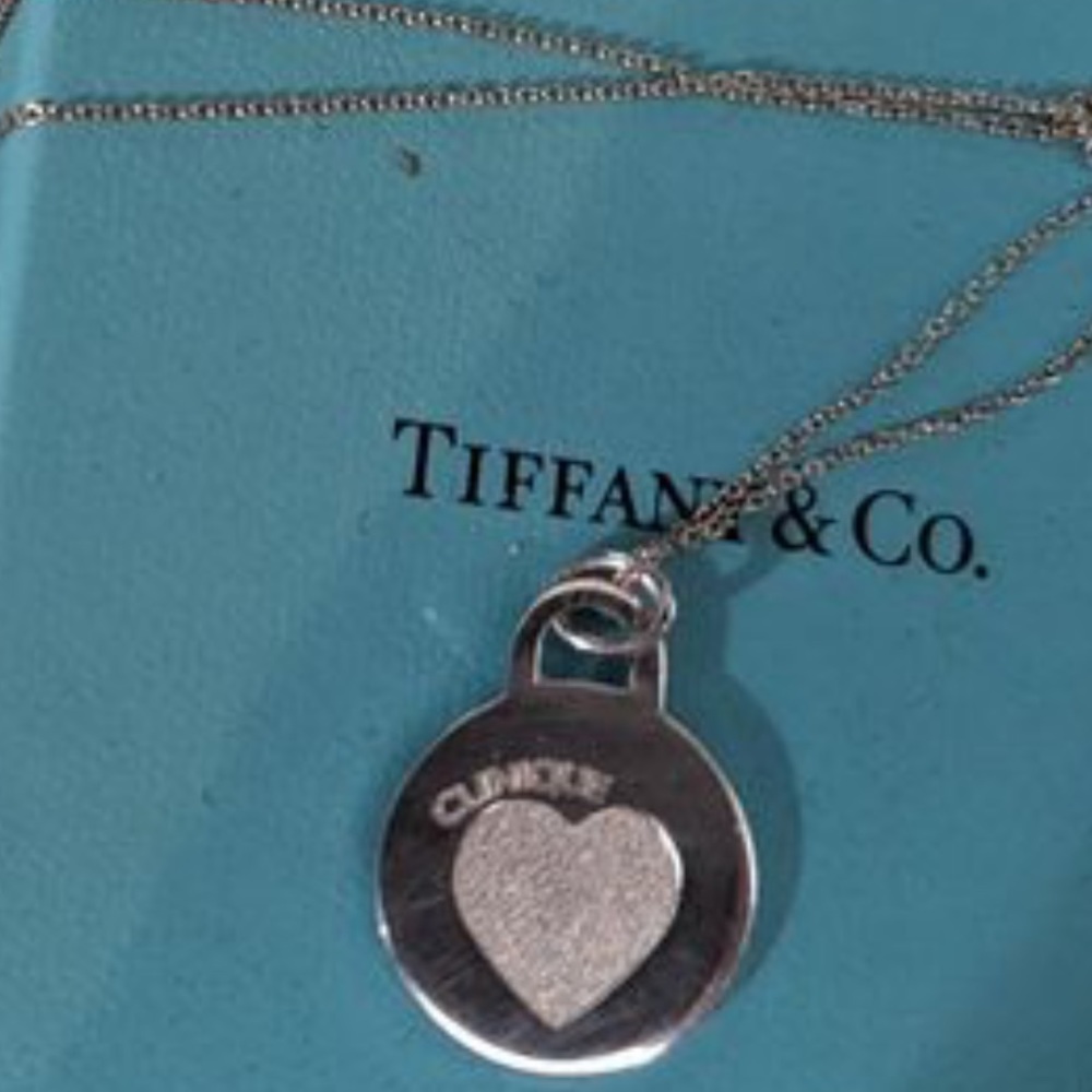 Tiffany and co Circle Heart Charm Pendant